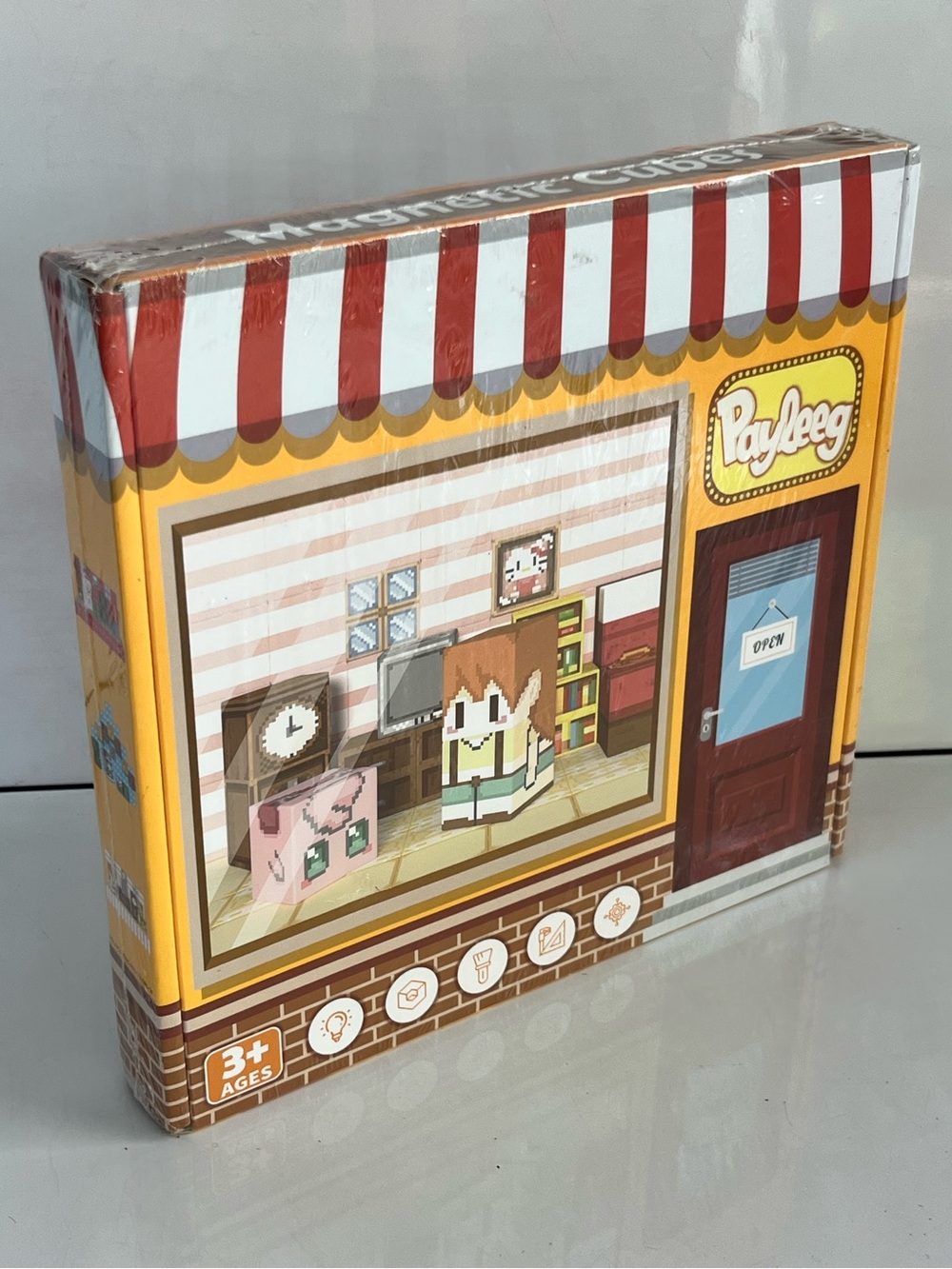 NEW 100 PIECE MAGNETIC BLOCK SET